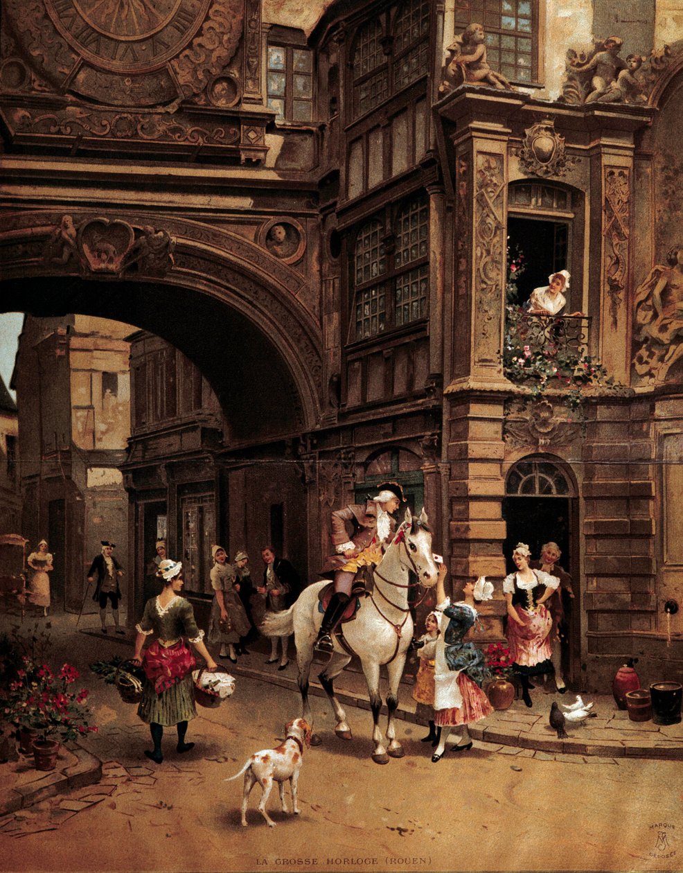 Utsikt over rue de l