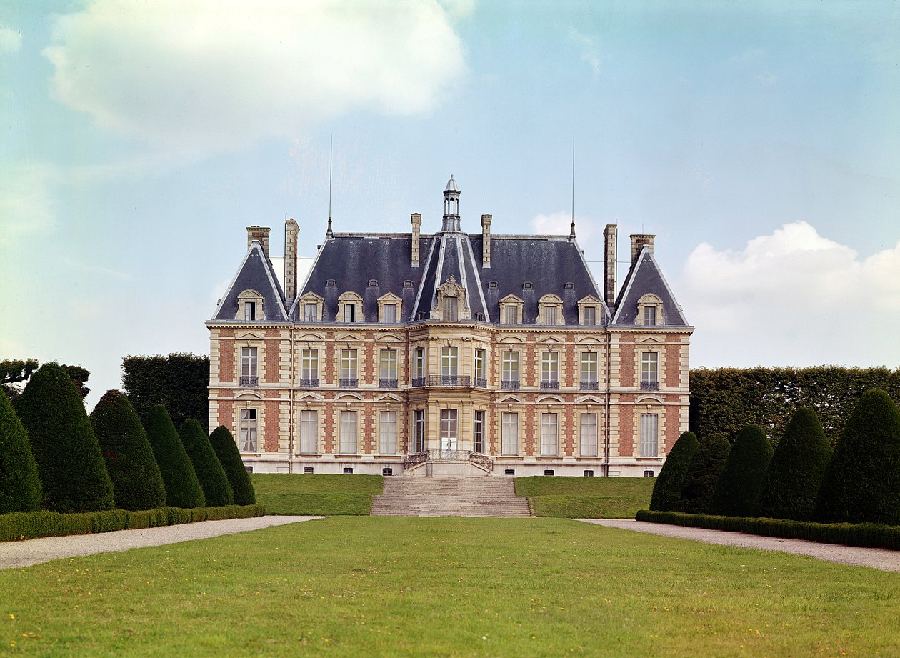 Utsikt over Chateau av French School
