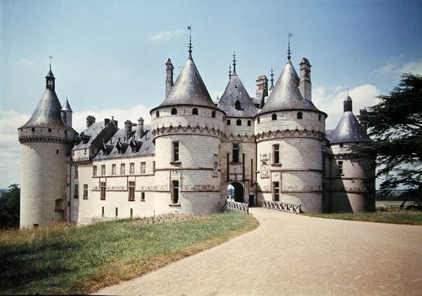 Utsikt over Chateau av French School