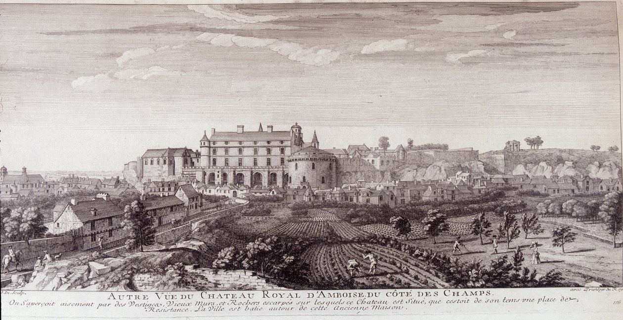 Utsikt over Chateau Royal d