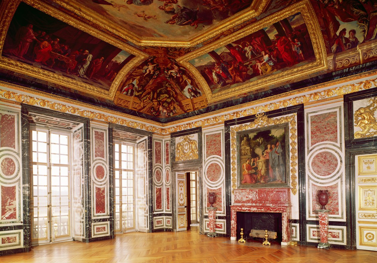 Utsikt over Queens Guards Room av French School