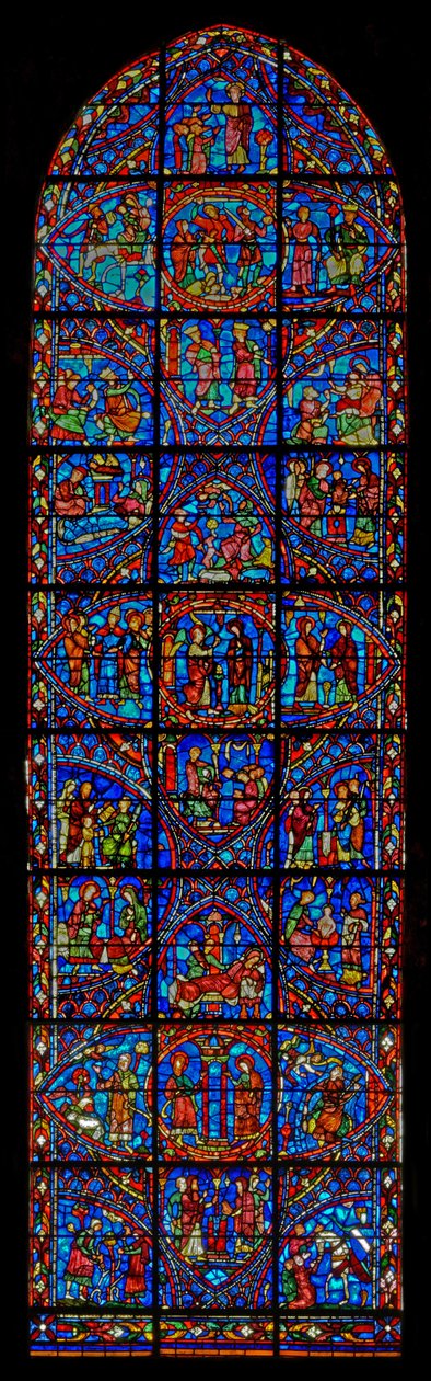 Jomfru Maria-historie (w28b) av French School