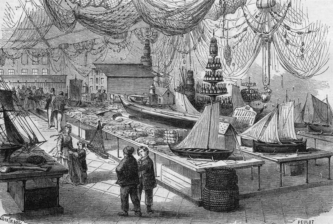 Vue de la galerie principale de l