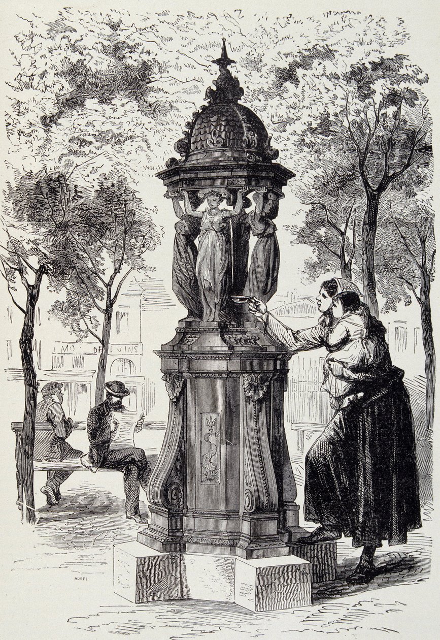 Wallace-fontenen av French School