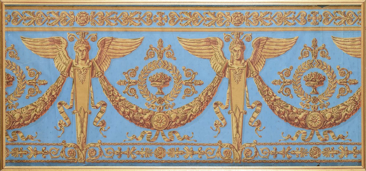 Tapetfrise fra konsulattiden, ca.1800 av French School
