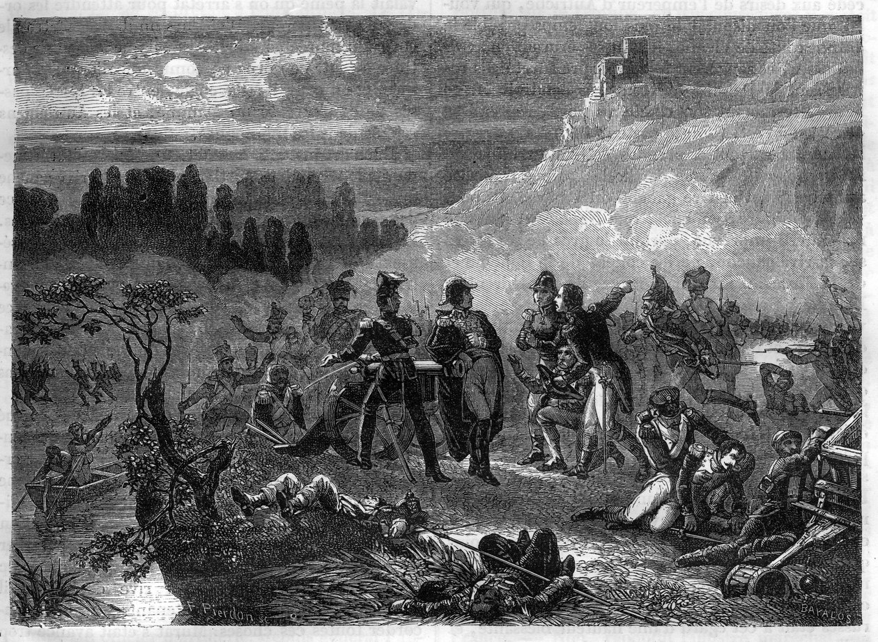 War of thr Third Coalition 1805, Battle of Duernstein av French School