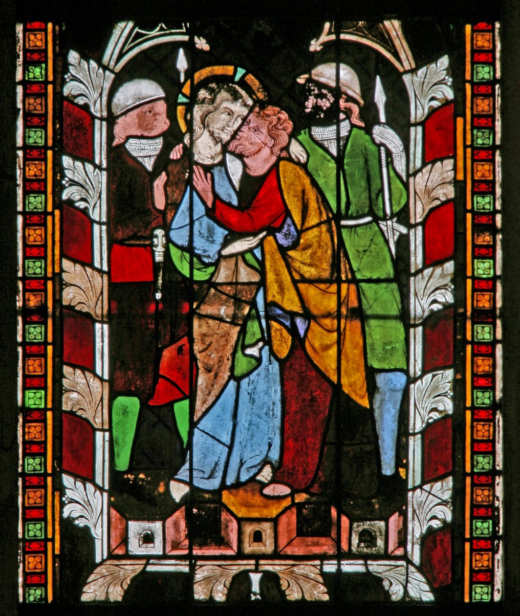 Vindu N-kapitelB som viser sviket av Judas av French School