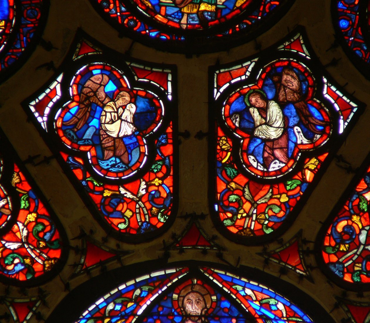 Window Ww som viser engler av French School