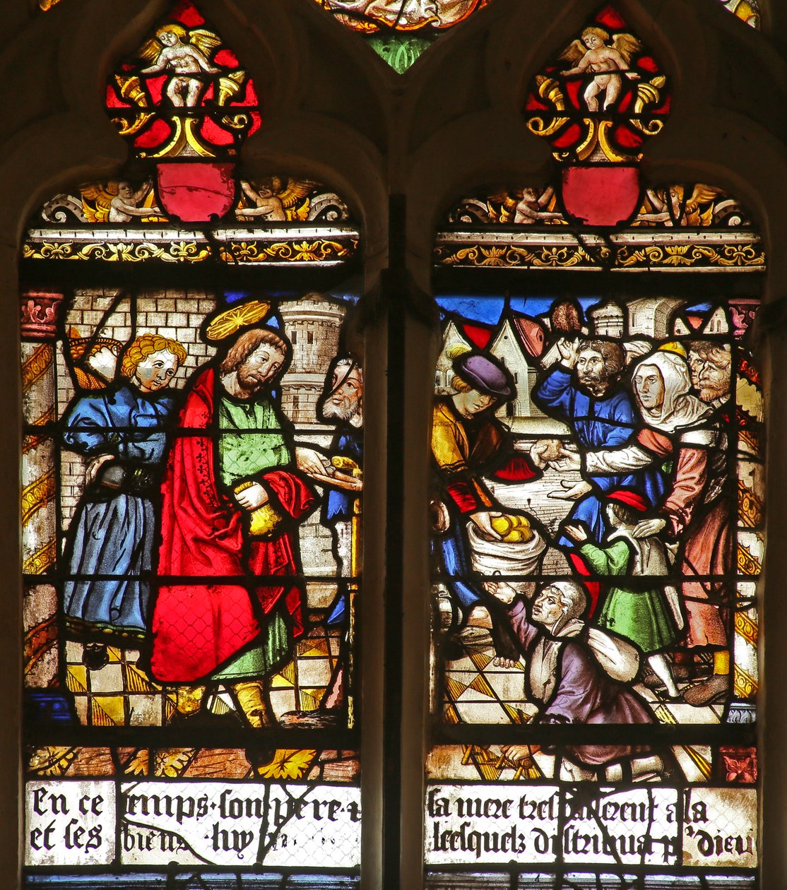 Vindu som viser Saint Roche
