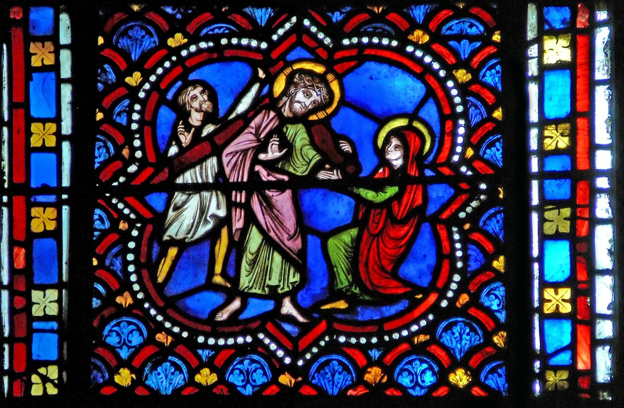 Vindu s2-L som viser Via Crucis av French School