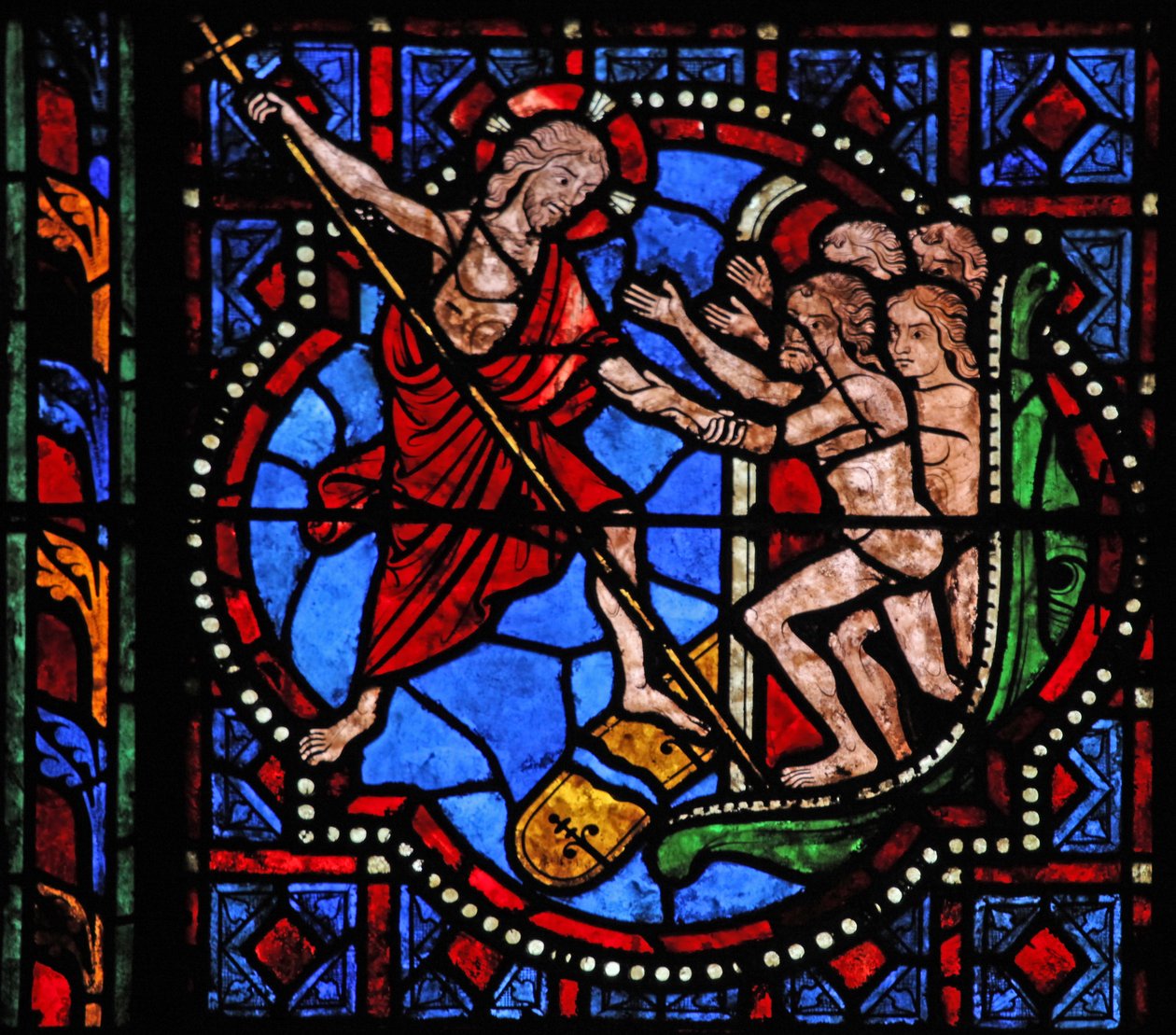 Vindu w02 som viser Harrowing of Hell av French School