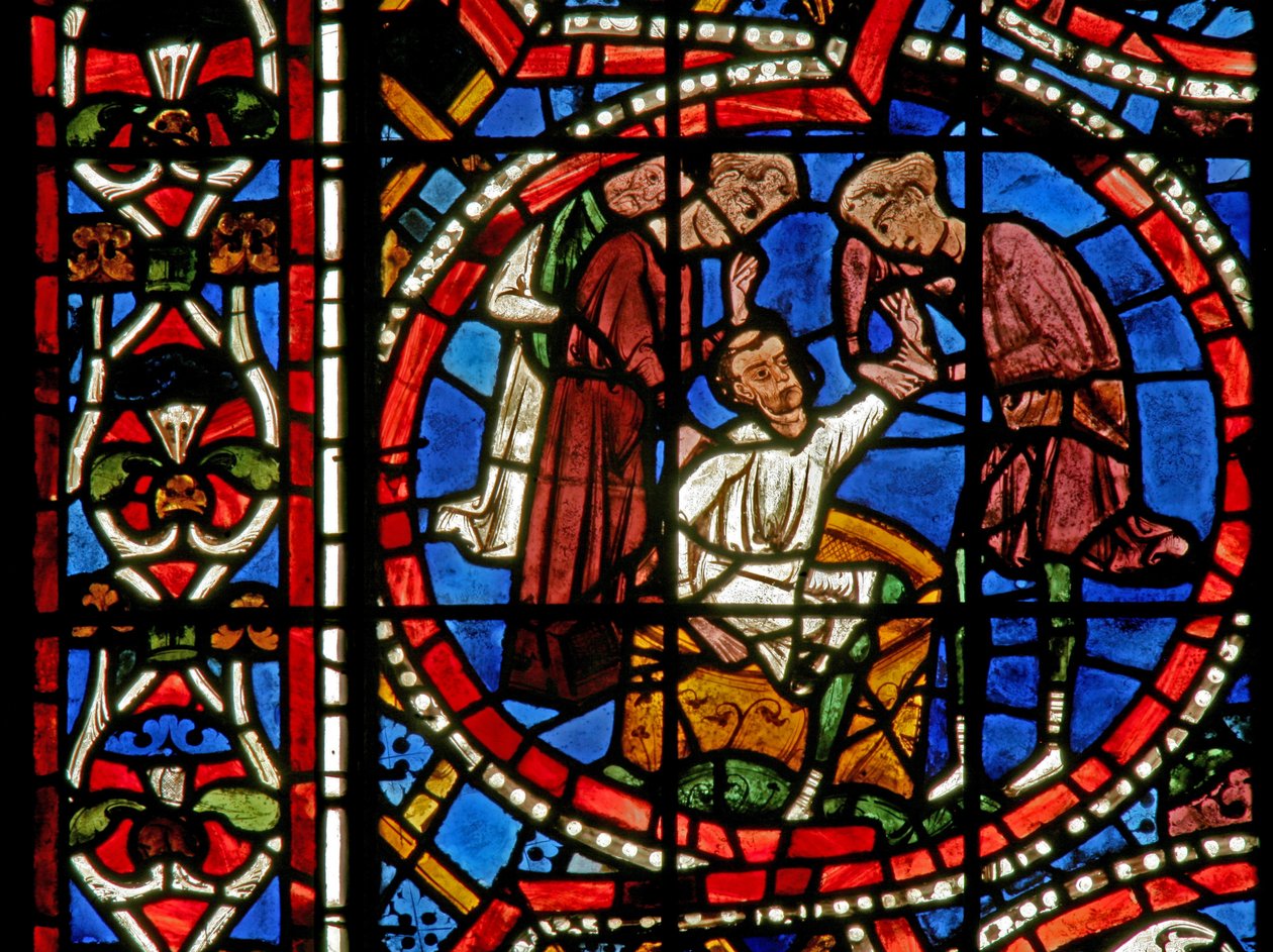 Vindu w11-R som viser Joseph er trukket ut fra gropen av French School