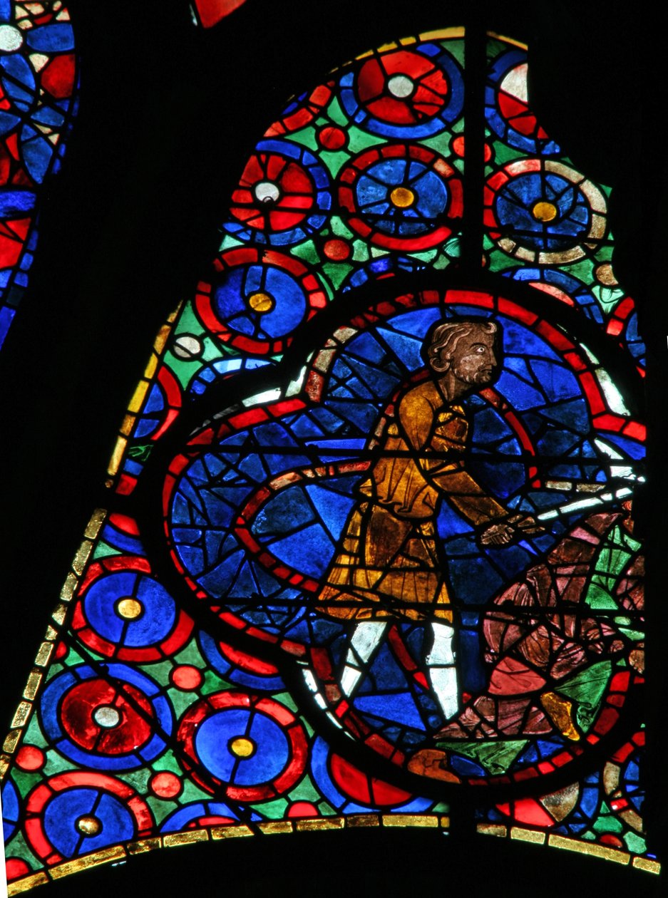 Vindu w115 som viser Kain dreper Abel av French School