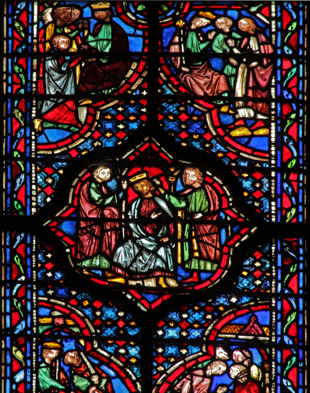 Vindu w14 Davids kroning ved Hebron II Sam V 1-3 av French School