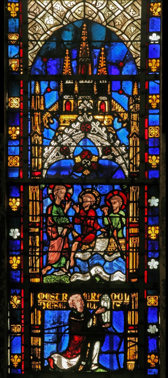 Vindu w14 som viser kallet til St. Peter av French School