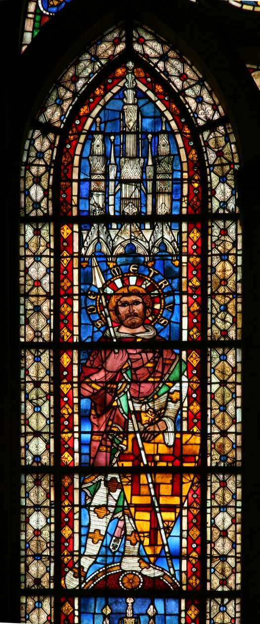 Vindu w203 som viser St. Demetrius av French School