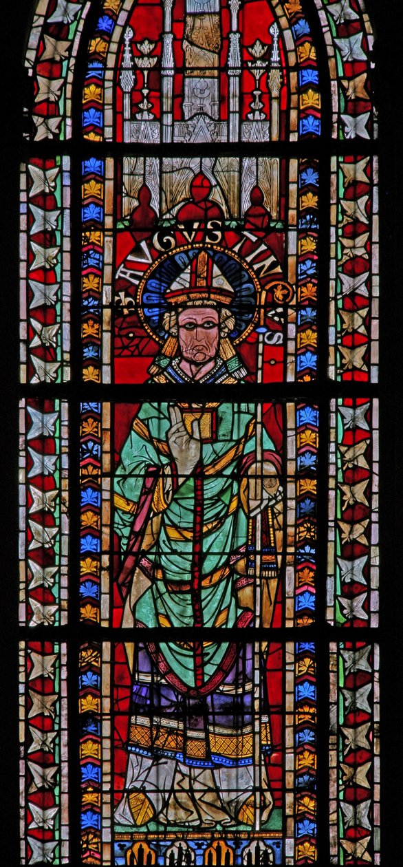 Vindu w207 som viser St. Augustine av French School