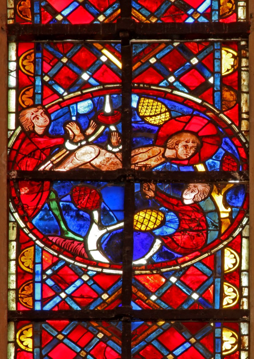 Vindu w211 som viser St Vincents martyrium av French School