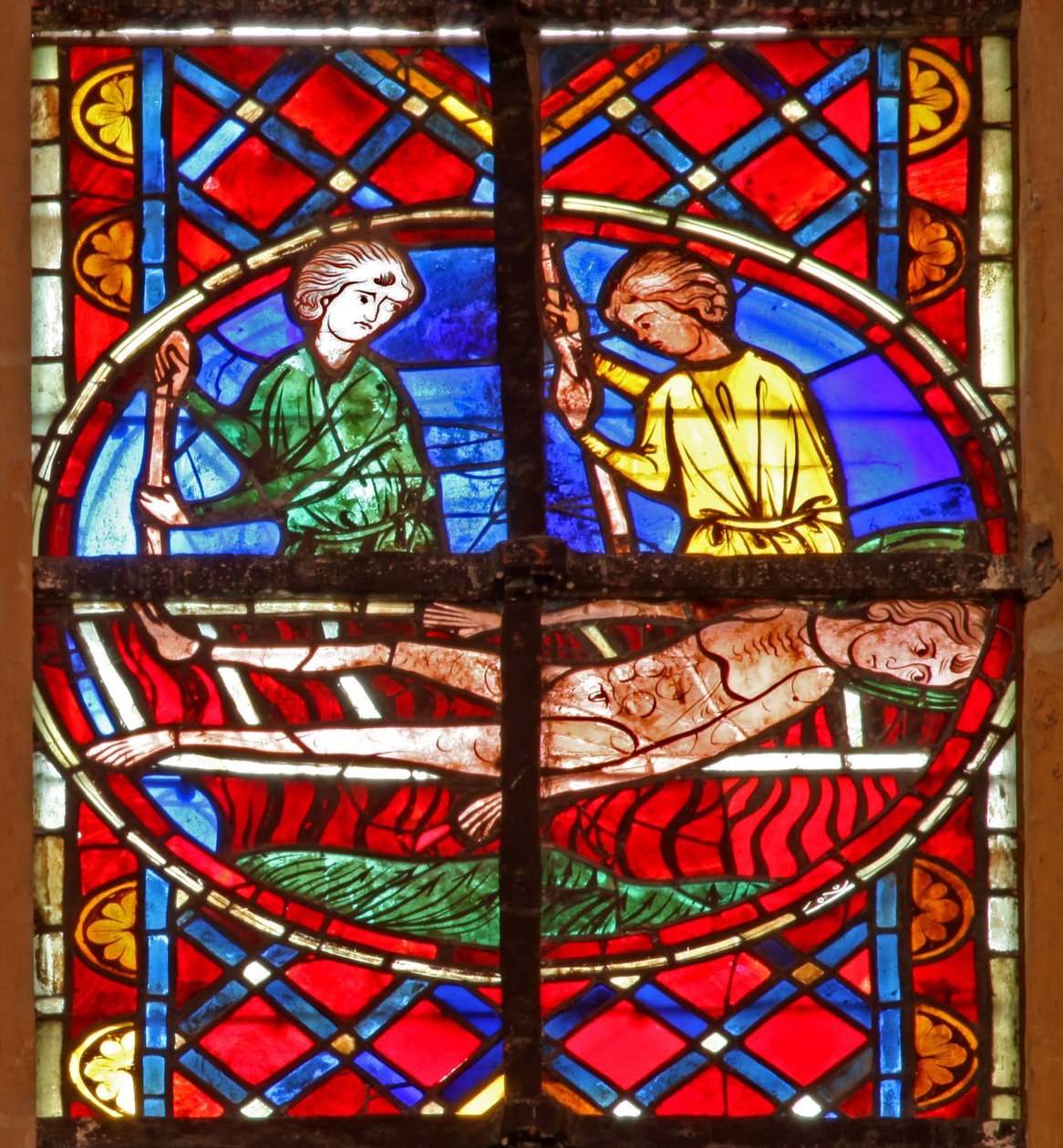 Vindu w211 som viser St Vincents martyrium av French School