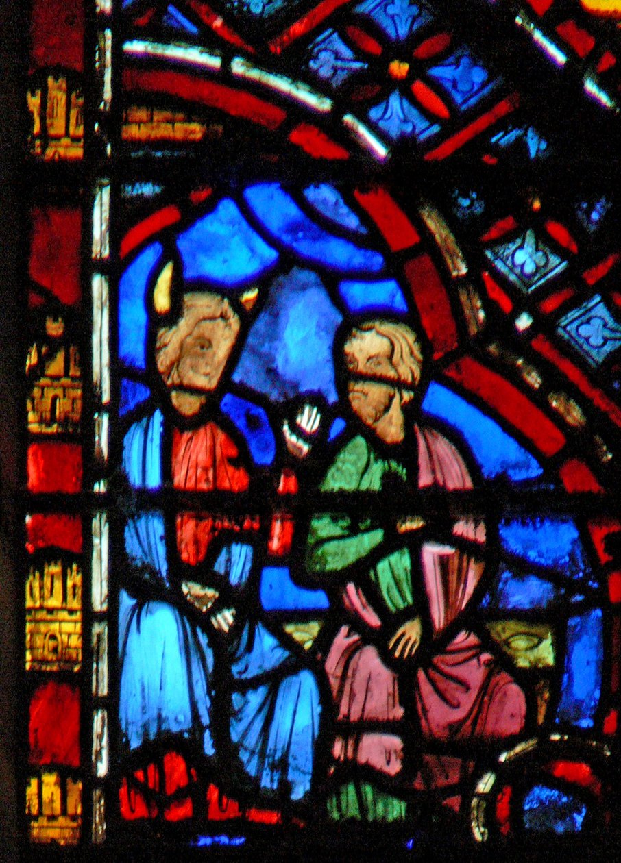 Vindu w2 Moses og Aron sitter av French School