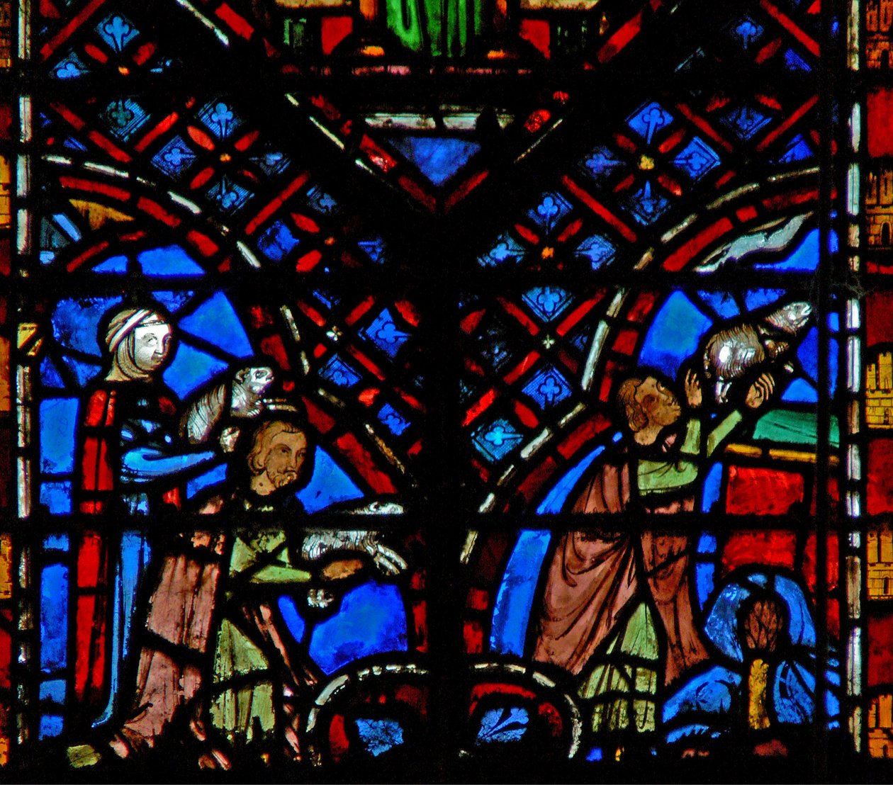 Vindu w2 Fredsoffer Lev III 1 og Lev VII 2 av French School