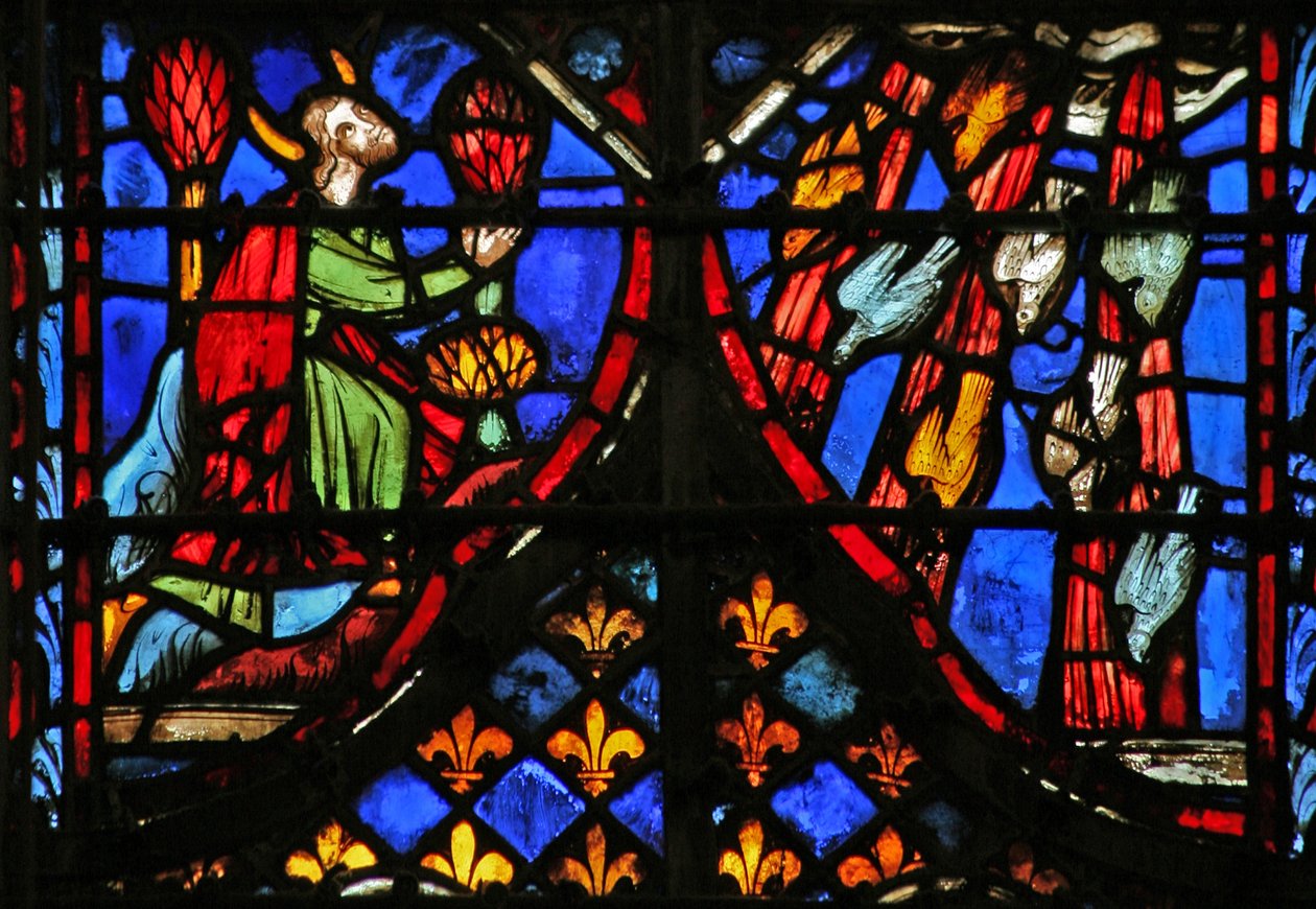 Vindu w3 Moses ber: vaktlene kommer ned. Nummeret XI 31 av French School