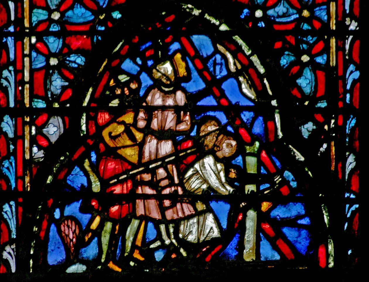 Window w4 Kings er hengt Josh X 26 av French School