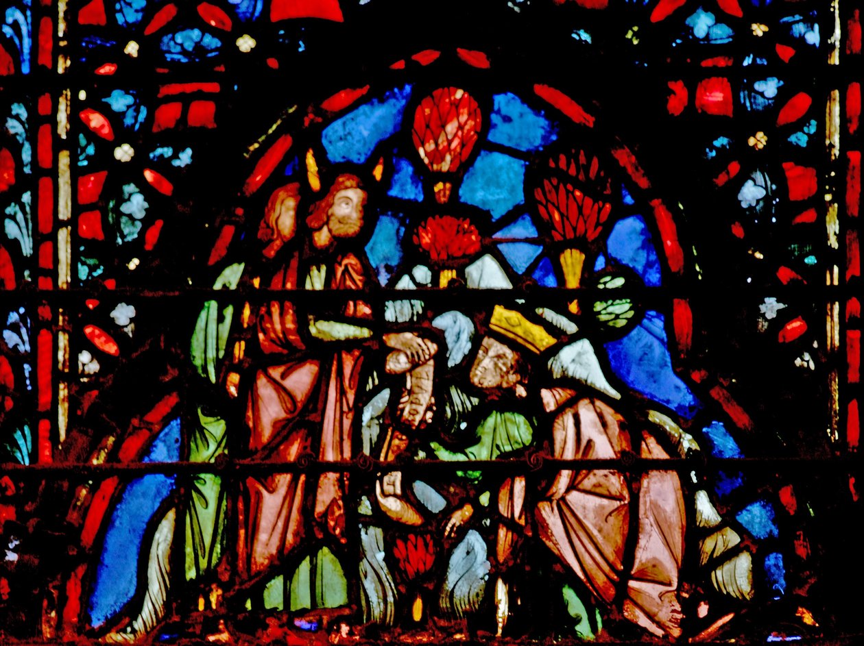 Vindu w4 Moses overlater autoriteten til Josva. Deut XXXI 7 og XXXIV 9 av French School