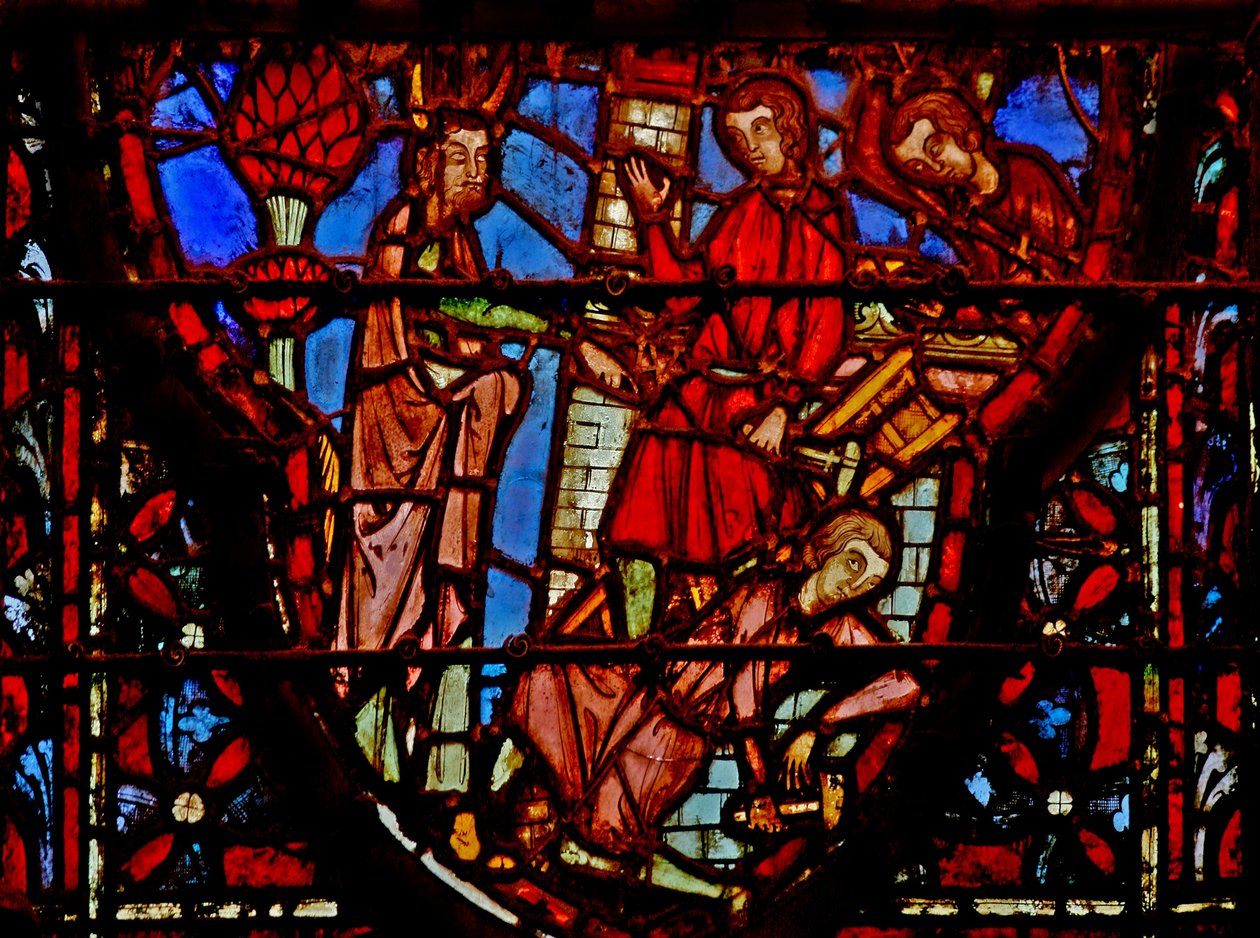Vindu w4 Bygningsbyene Deut IV 41-42 av French School