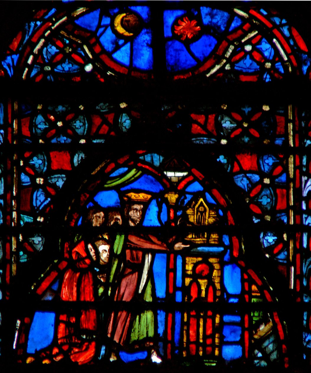 Vindu w4 Tabernaklet ved Shiloh Josh XVIII 1 av French School