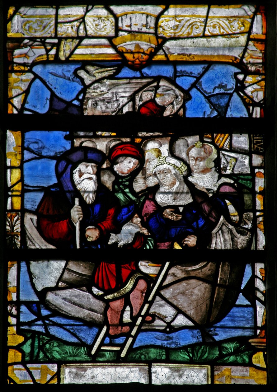 Vindu w5 som viser Noahs ark av French School