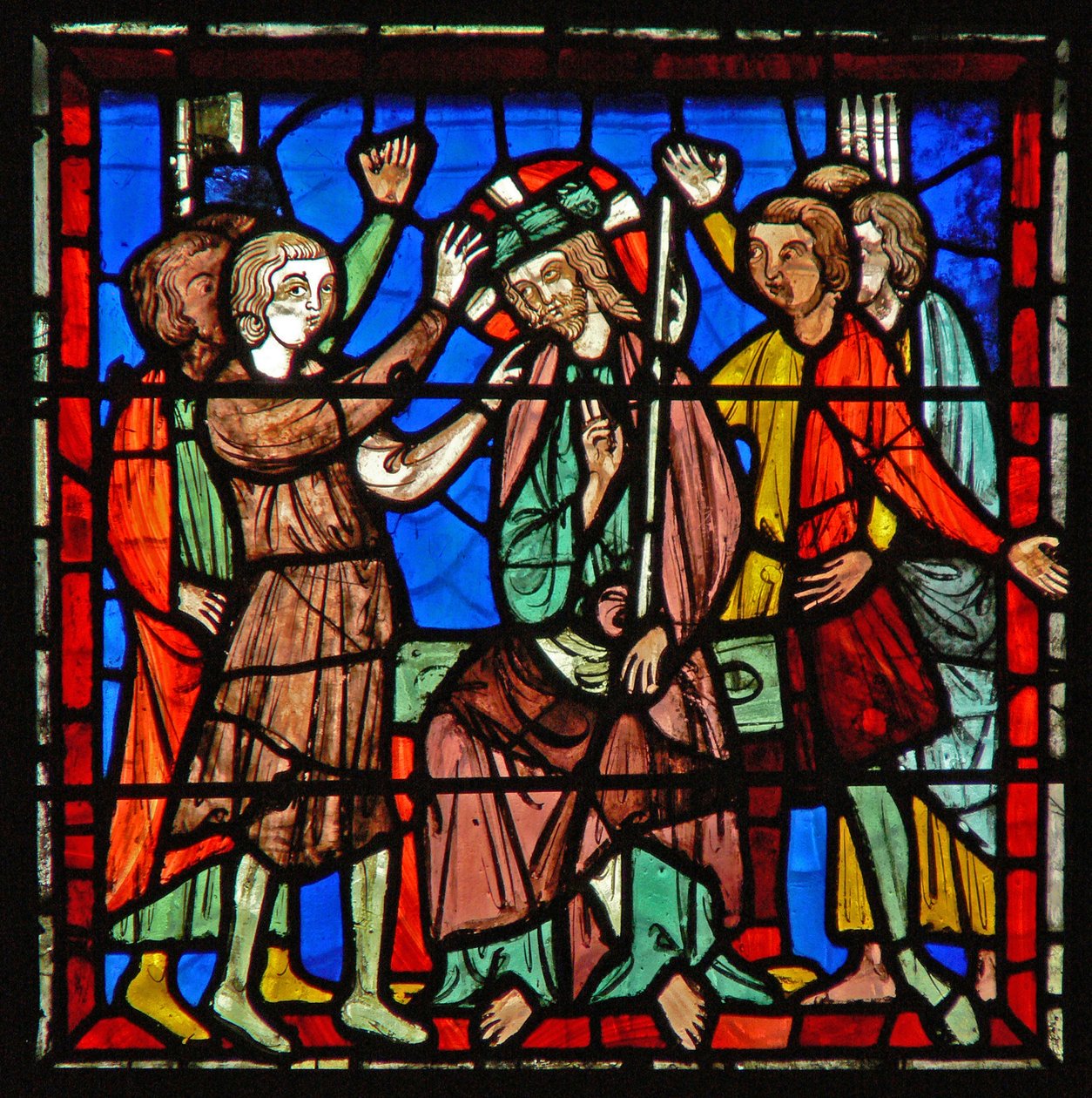 Vindu w8 the Crowning with thorns av French School