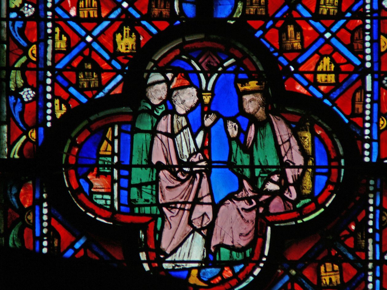 Vindu w9R Magikere før Nebukadnesar. Dan II 2 av French School