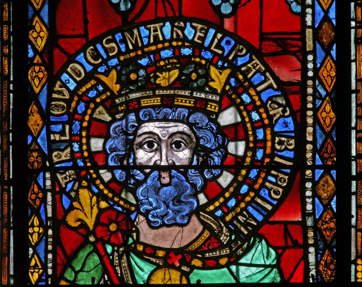 Vindu w9 som viser Charles Martel av French School