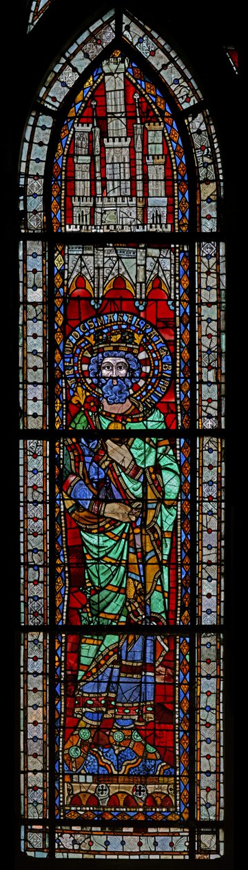 Vindu w9 som viser Charles Martel av French School