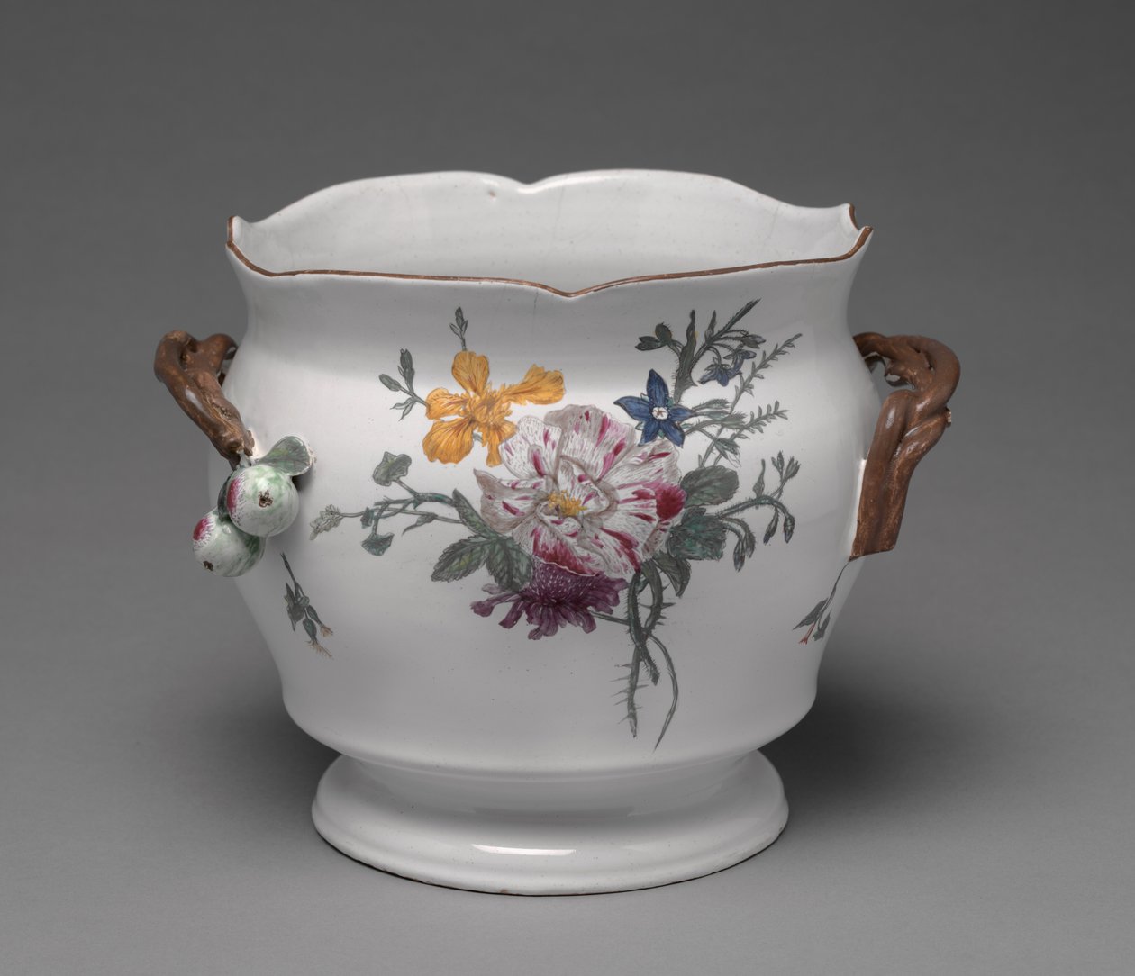 Vinkjøler, produsert av Joseph-Gaspard Robert Factory, ca. 1760 av French School