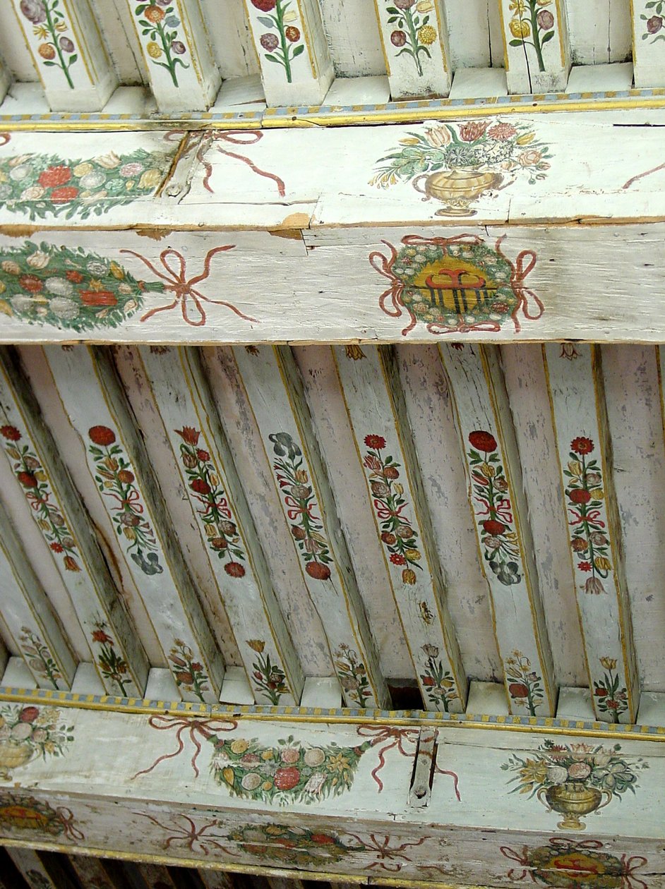 Trebjelker, Chateau dOiron, Loire-dalen (malt tre) (se også 265494) av French School