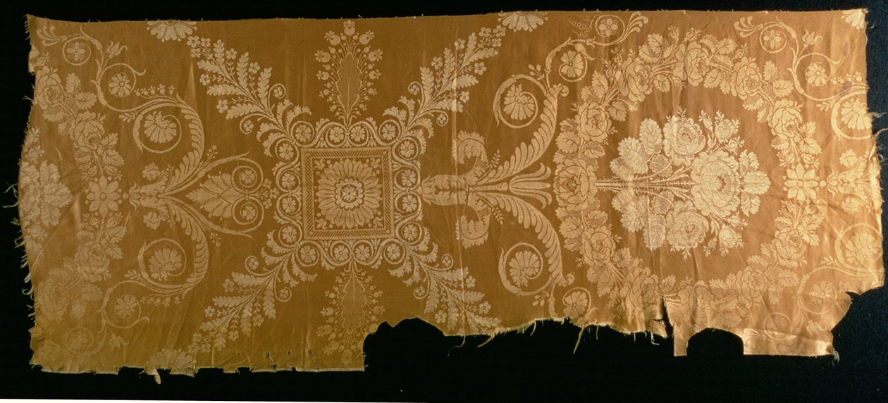 Vevd silke, ca. 1812 (silke) av French School