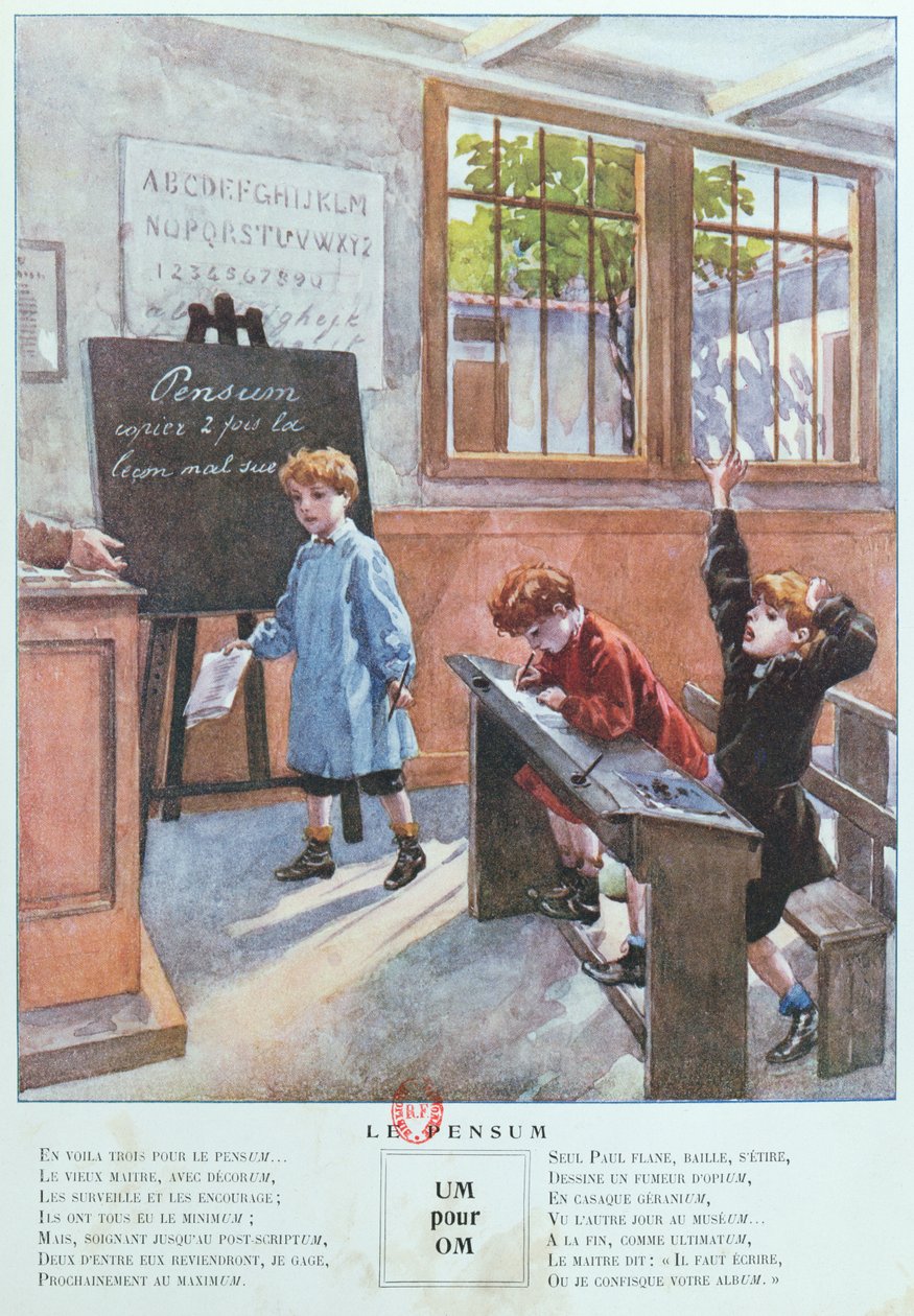Writing Lines, fra J