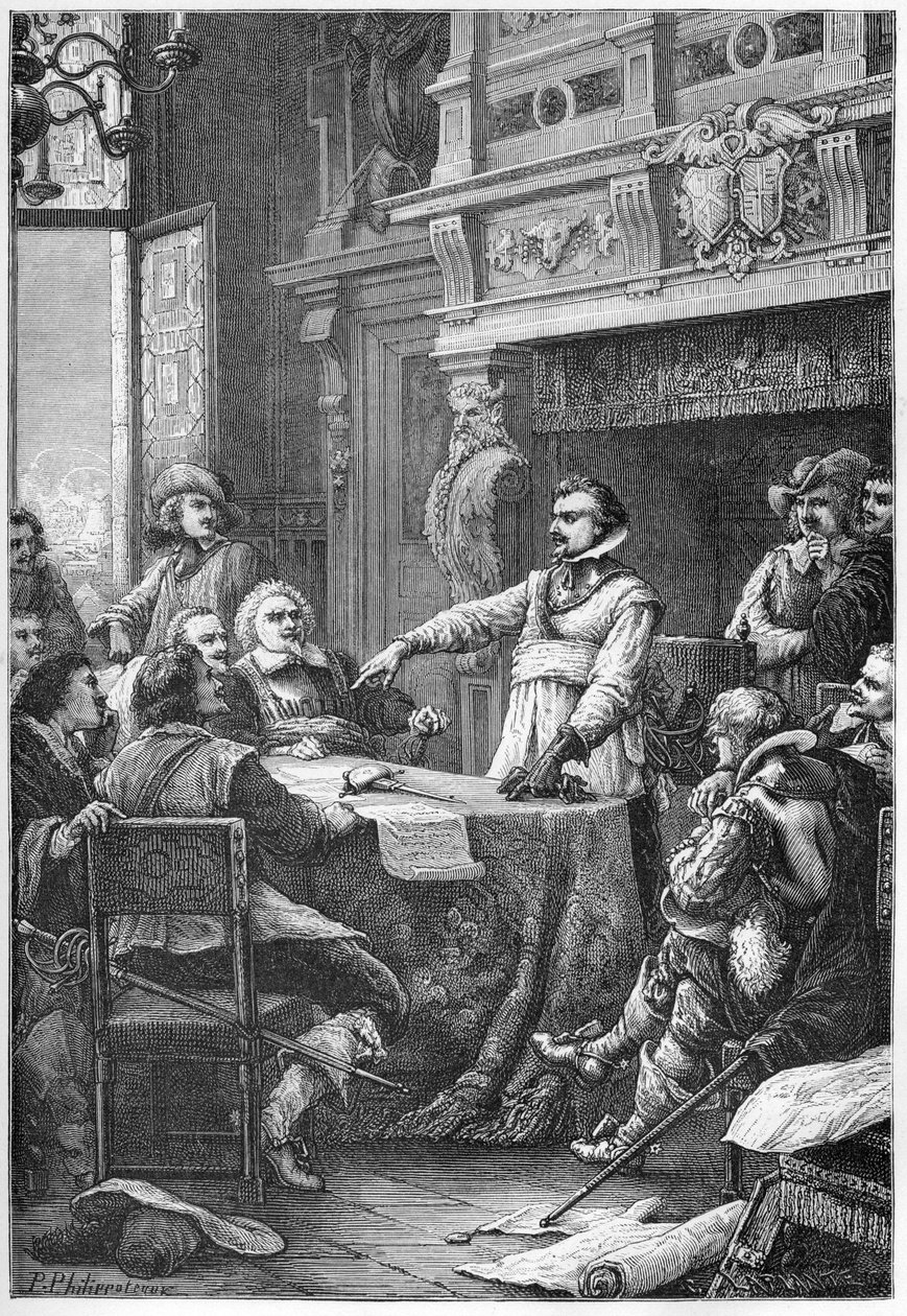 eden til Jean Guiton (1585 -1654) utlånt til Hotel de Ville 2. mai av French School