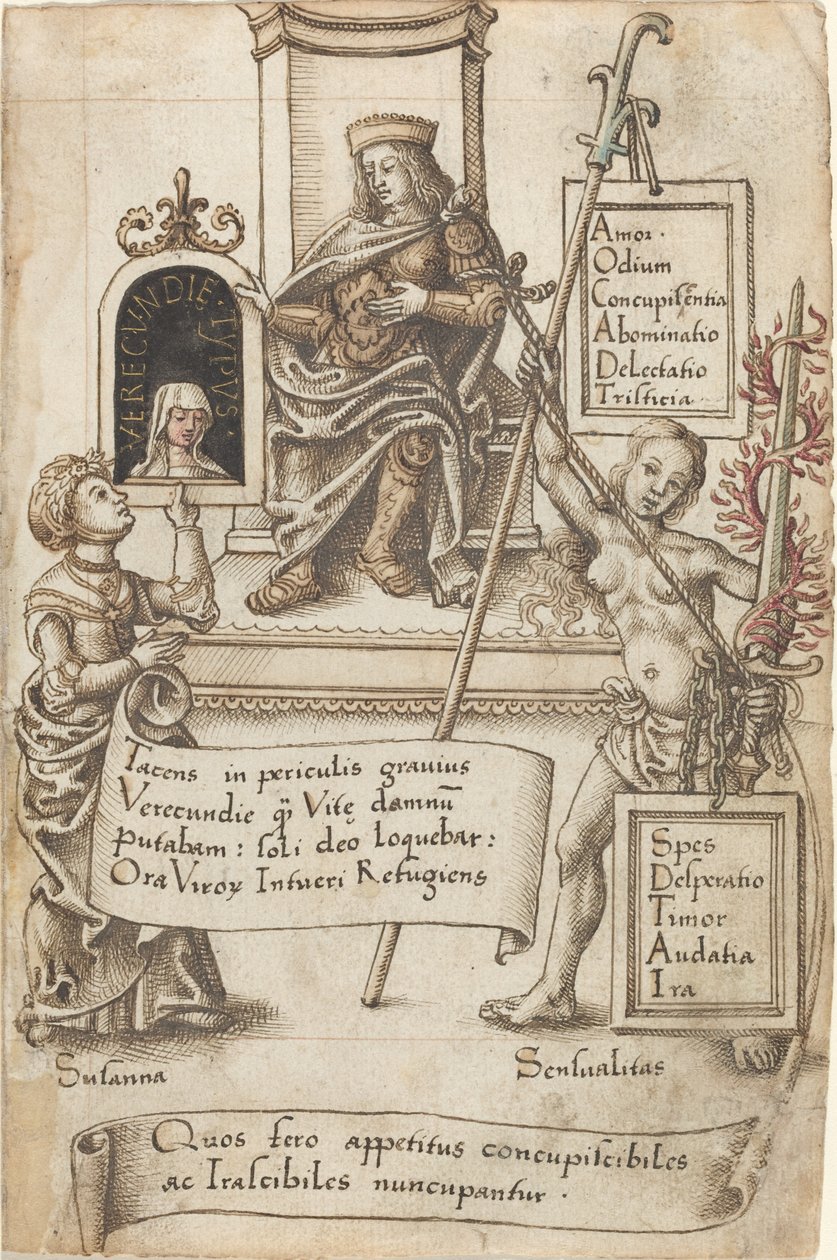 "Ha alltid sengetøyet brettet opp" [fol. 41 recto] av French early 16th Century