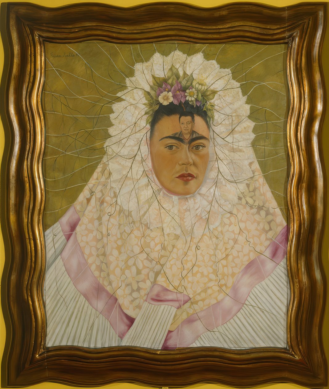 Selvportrett som Tehuana eller Diego i mine tanker av Frida Kahlo