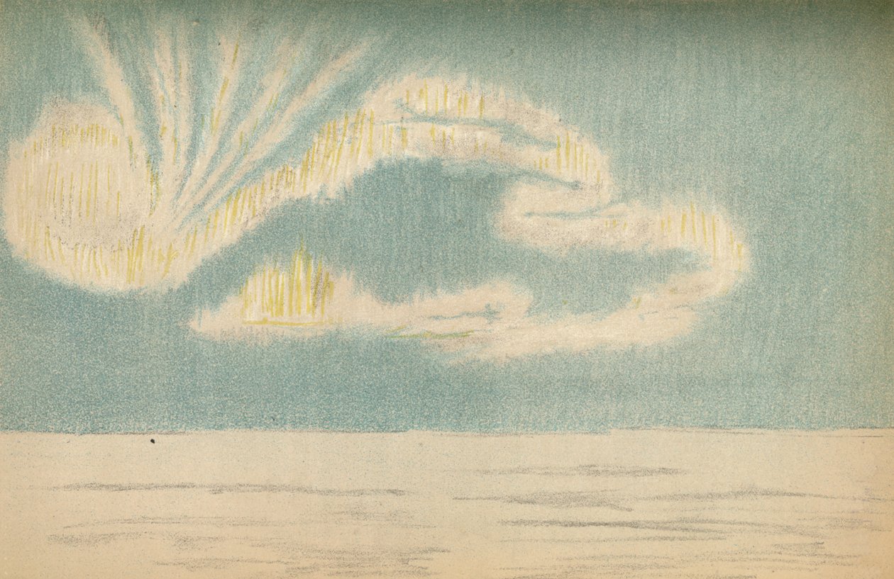 Aurora Borealis, 18. oktober 1894, 1897 av Fridtjof Nansen