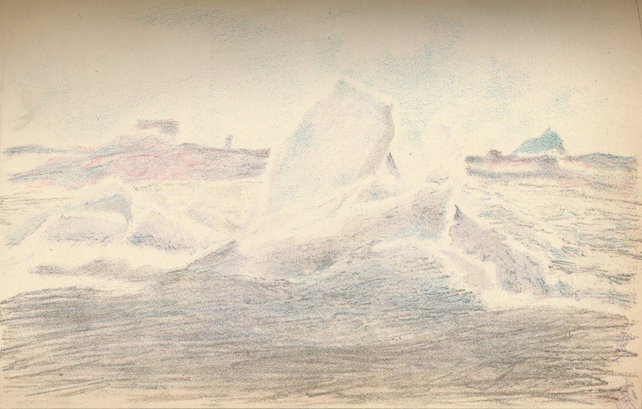 Is ved Fram, 4. juli 1894, 1897 av Fridtjof Nansen