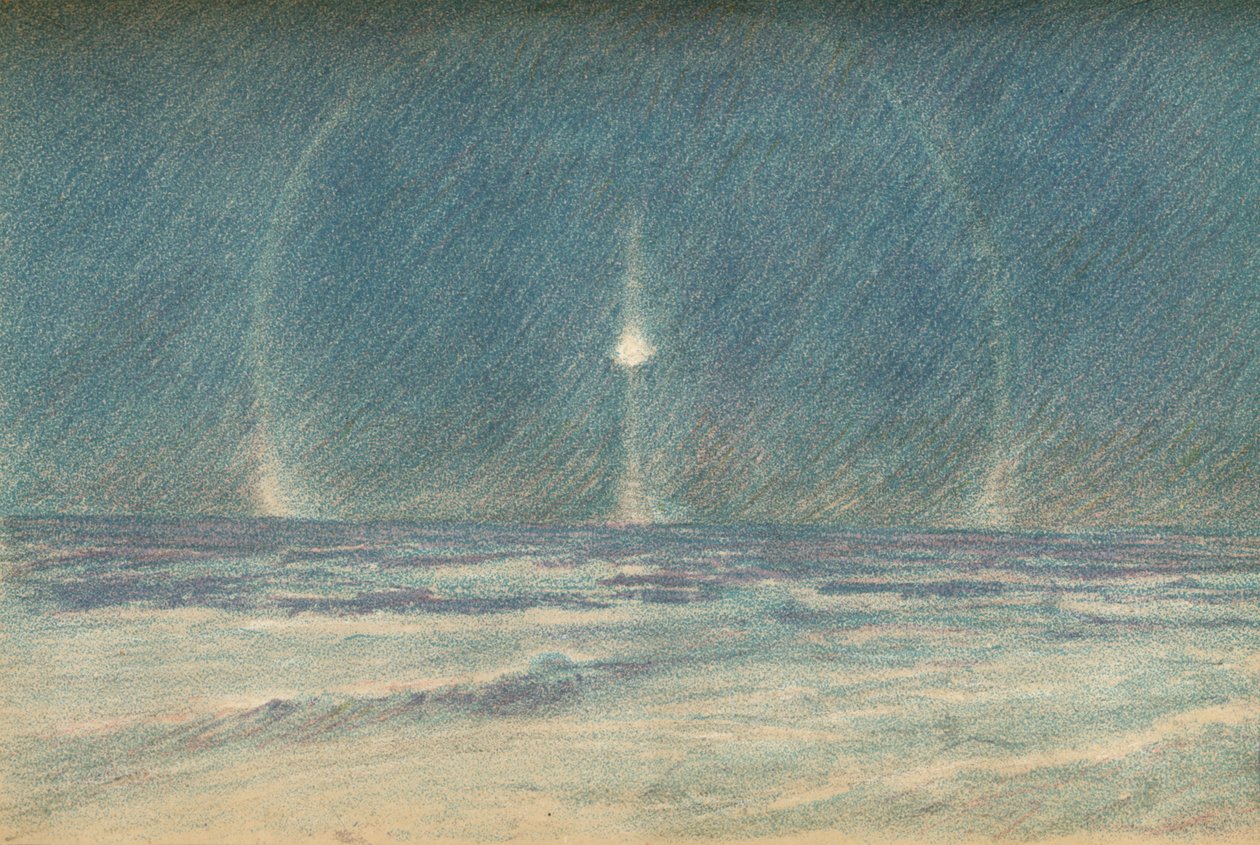 Lysfenomener i polarnatten, 22. november 1893, 1897. av Fridtjof Nansen