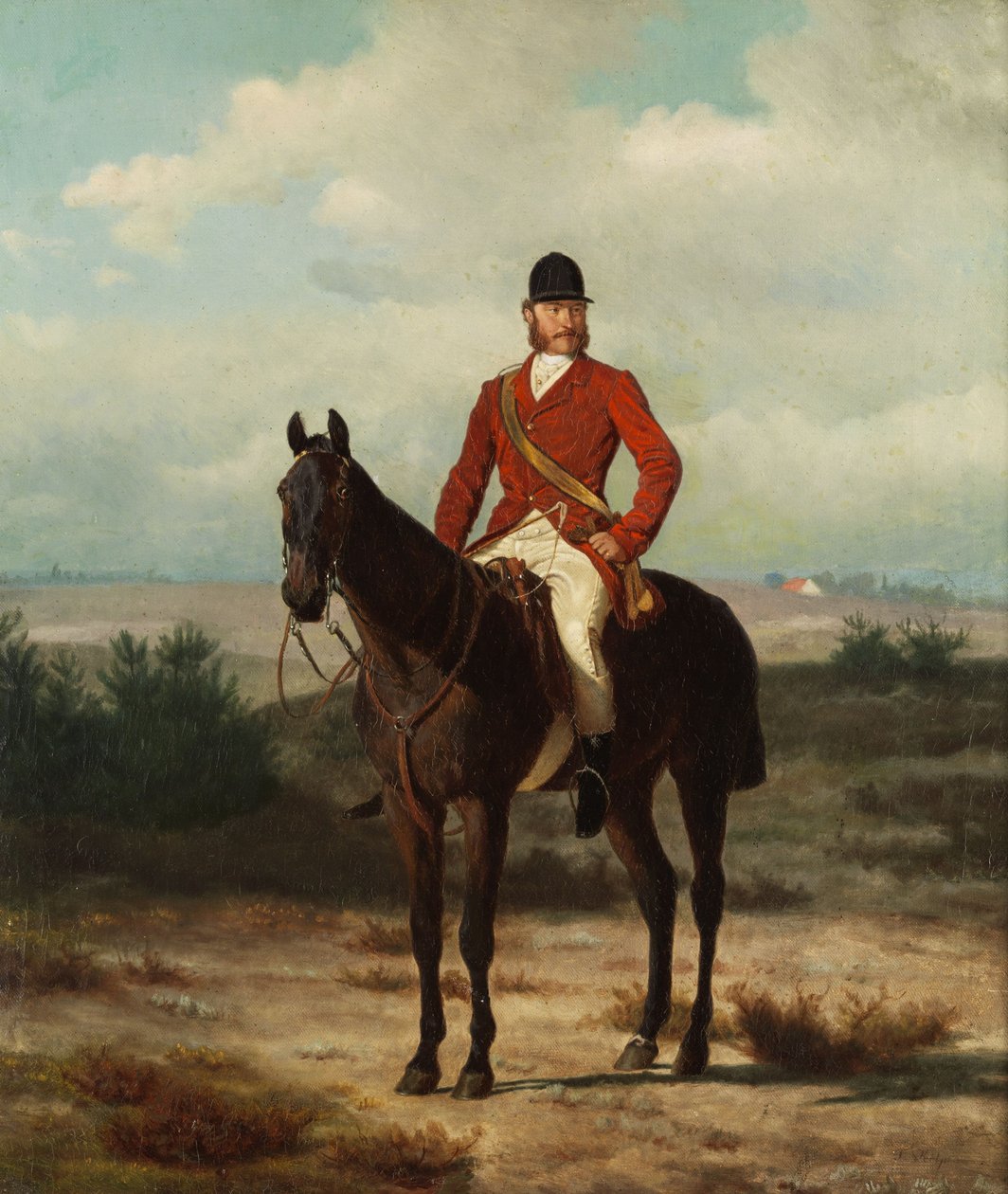 Rytterportrett av prins Charles av Preussen (1801-1883) av Friedrich Anton Kilp
