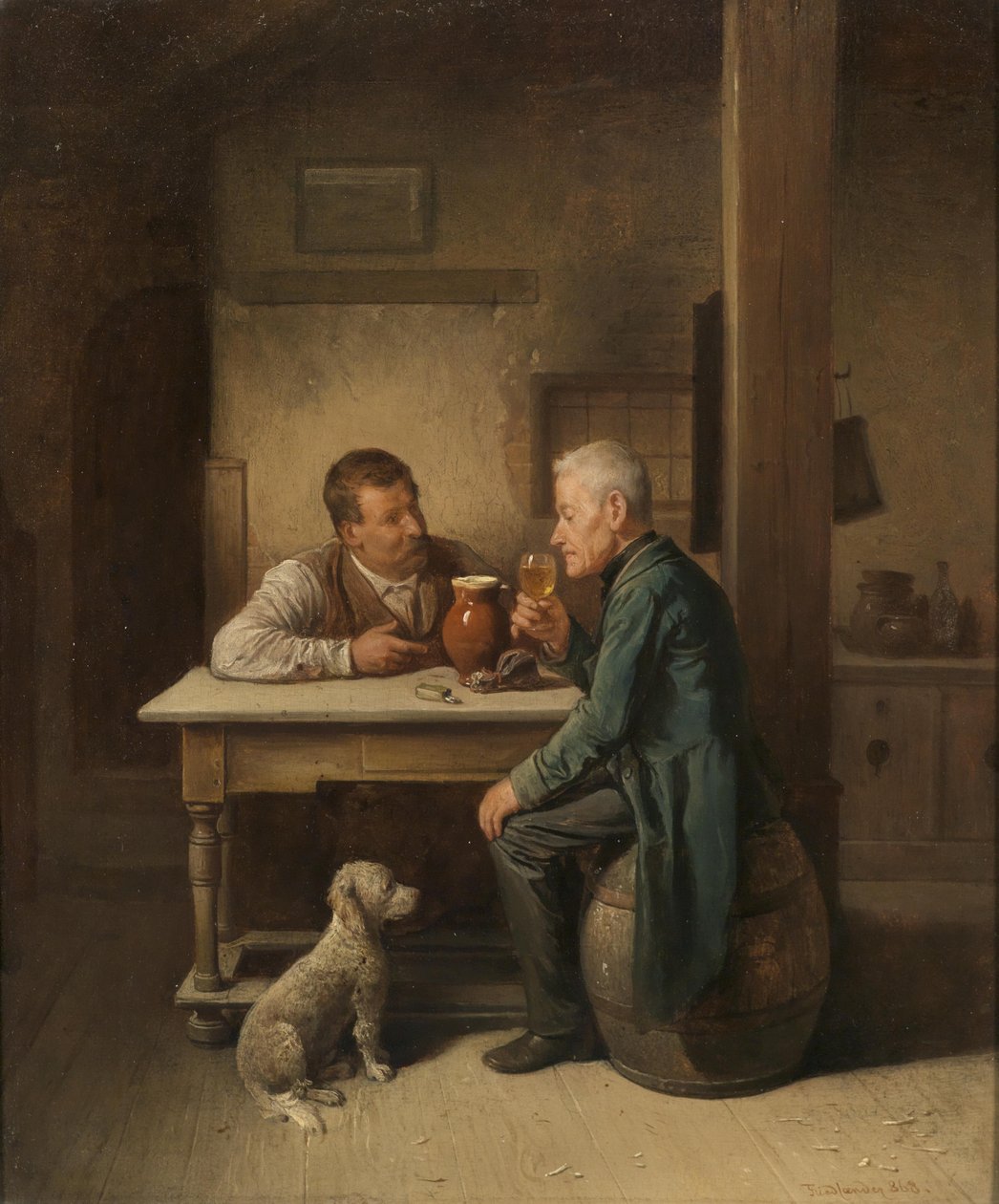 En lojal følgesvenn av Friedrich Friedlander