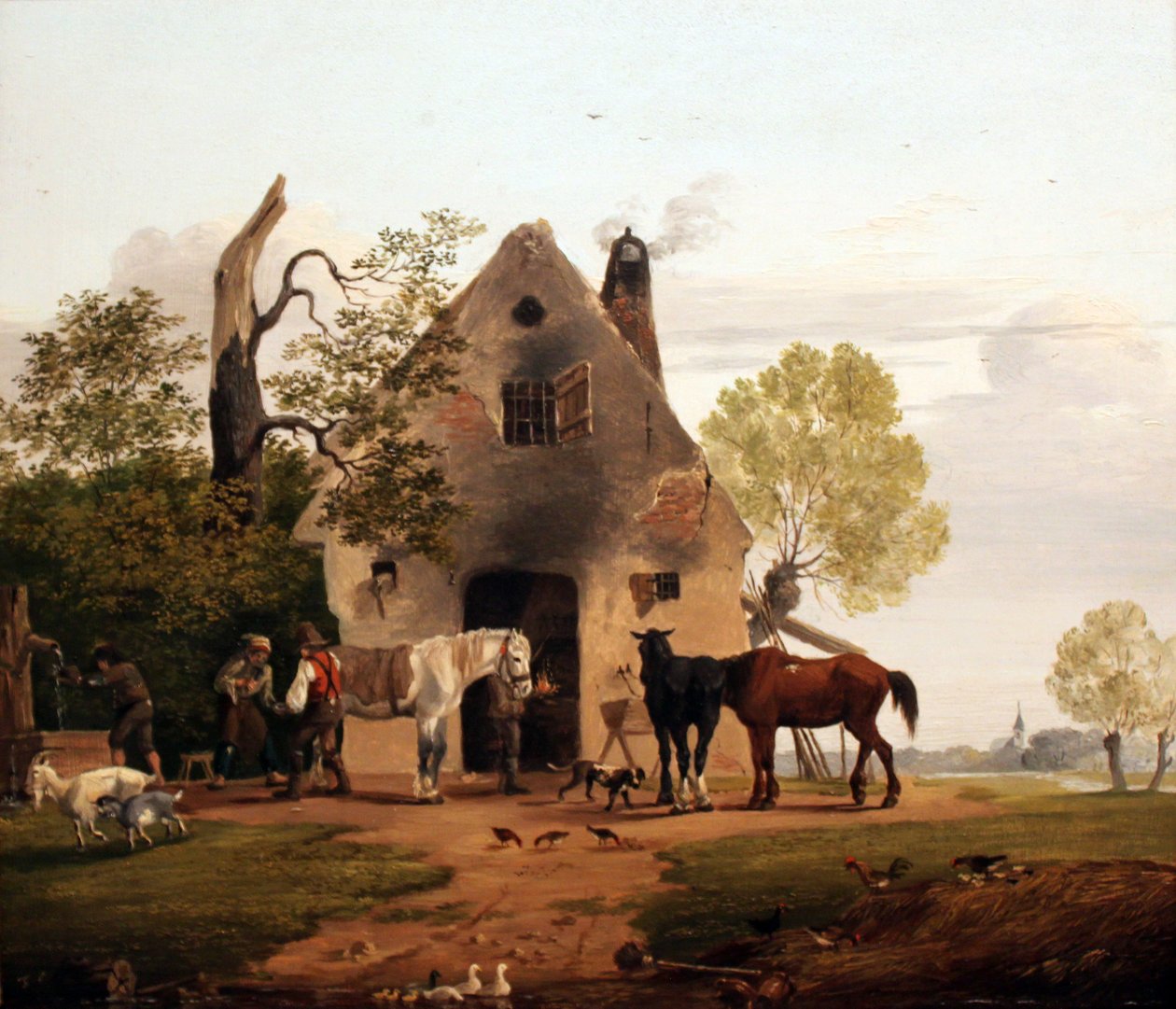 På smia av Friedrich Gauermann