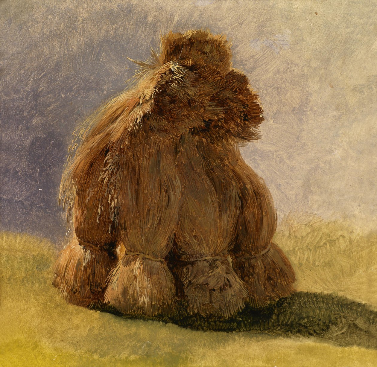 Halmmandler av Friedrich Gauermann