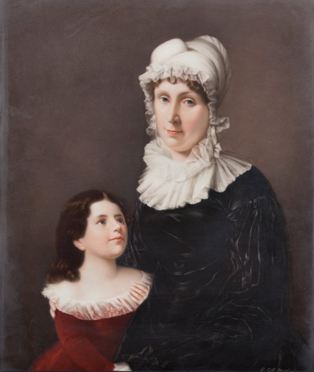 Lucretia Elizabeth Hanneby (Morgan) og Judith Livingston av Friedrich Till